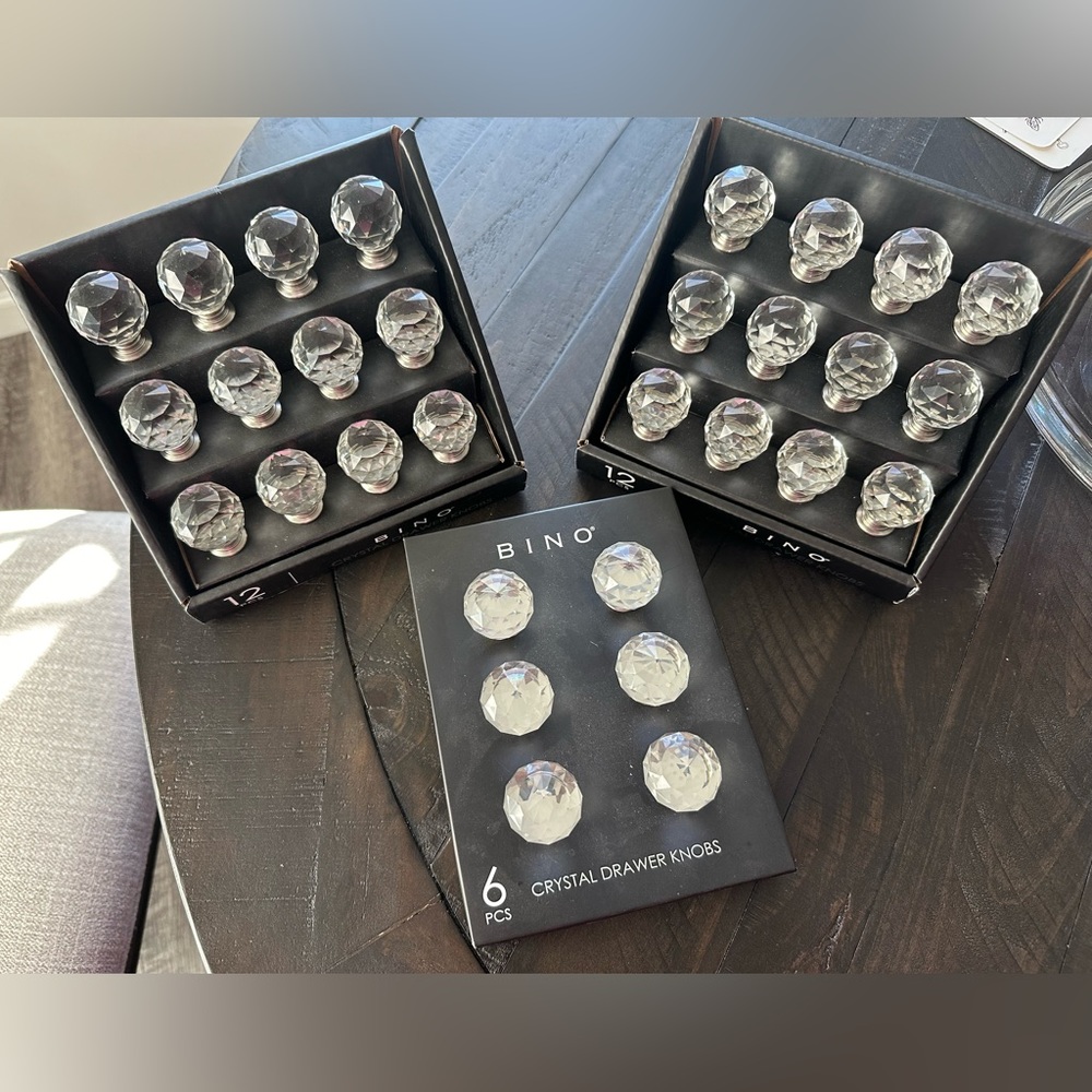 BINO Crystal Drawer Knobs